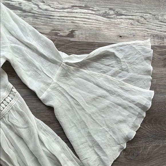 Cupshe White Bohemian Cover-Up - Picture 3 of 8